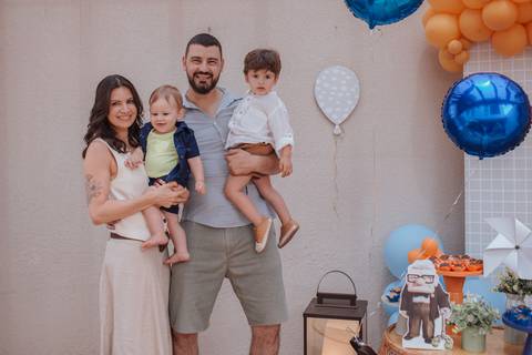 Aniversário infantil com tema UP ALTAS AVENTURAS'