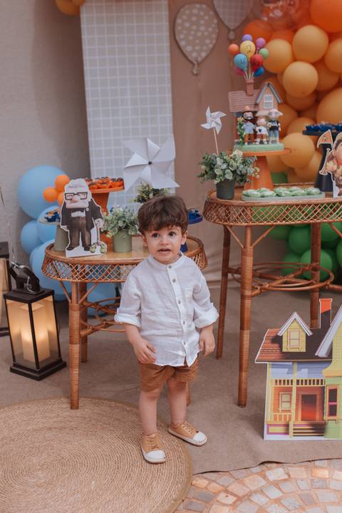 Aniversário infantil com tema UP ALTAS AVENTURAS'