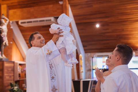 Cerimônia de batizado'