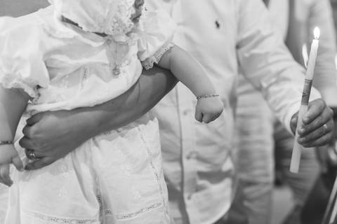 Cerimônia de batizado'