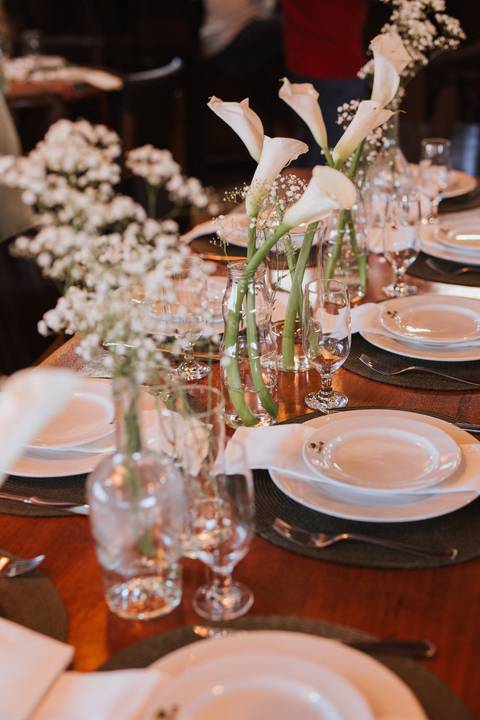 Decoração de batizado'