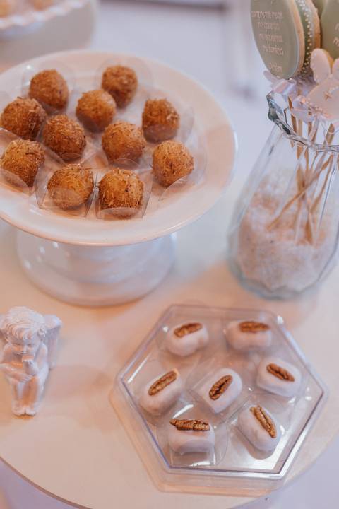 Decoração de batizado'