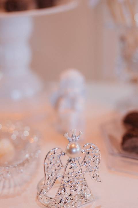 Decoração de batizado'