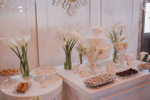 Decoração de batizado'