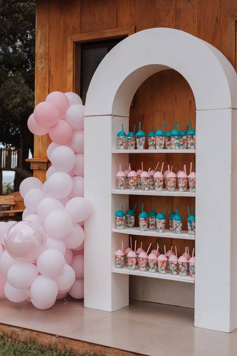 Aniversário infantil com tema jardim '