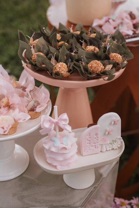 Aniversário infantil com tema jardim '