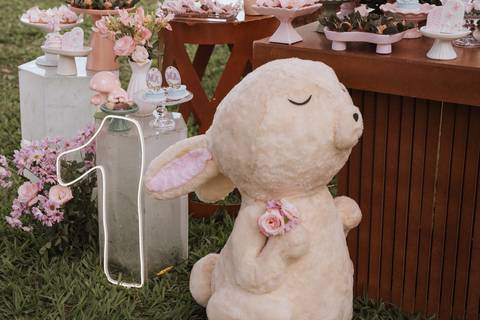 Aniversário infantil com tema jardim '