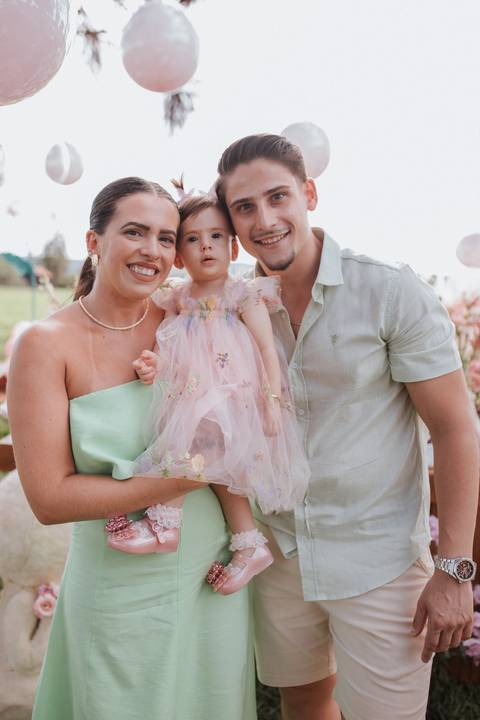 Aniversário infantil com tema jardim '