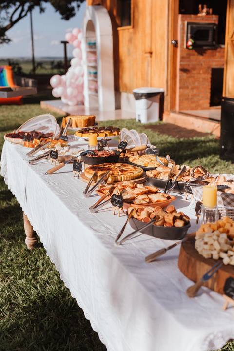 Aniversário infantil com tema jardim '