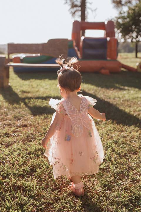 Aniversário infantil com tema jardim '