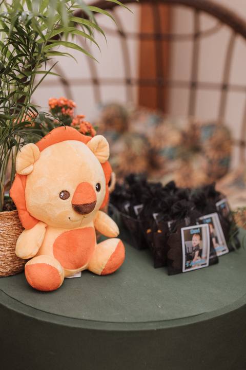 Aniversário infantil com tema Leão'