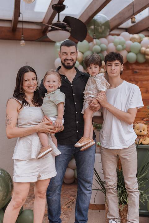Aniversário infantil com tema Leão'