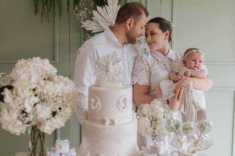 Cerimônia de batizado'