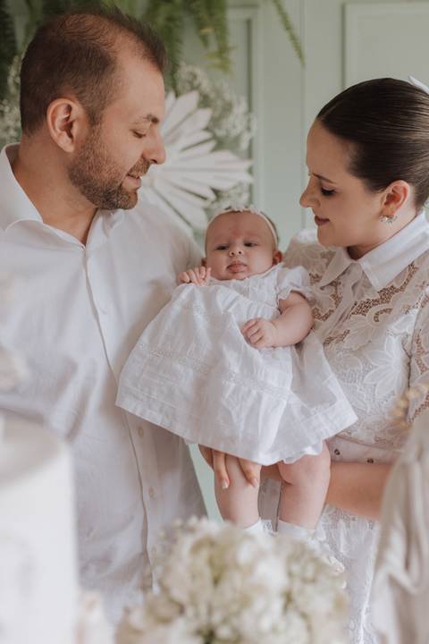 Cerimônia de batizado'