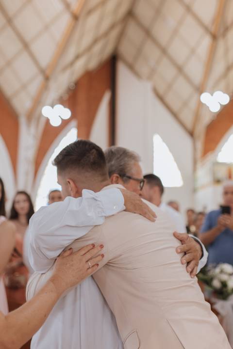 Inspiração de casamento intimista na igreja '