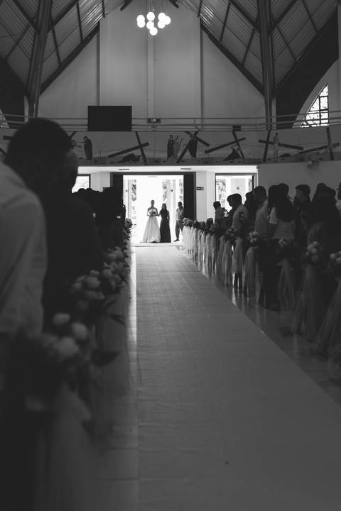 Inspiração de casamento intimista na igreja '