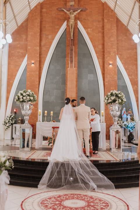 Inspiração de casamento intimista na igreja '