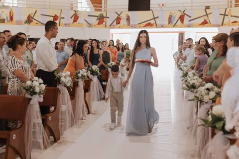 Inspiração de casamento intimista na igreja '