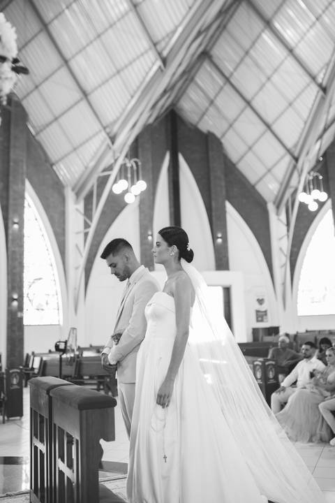 Inspiração de casamento intimista na igreja '