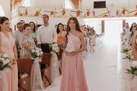 Inspiração de casamento intimista na igreja '