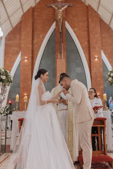 Inspiração de casamento intimista na igreja '