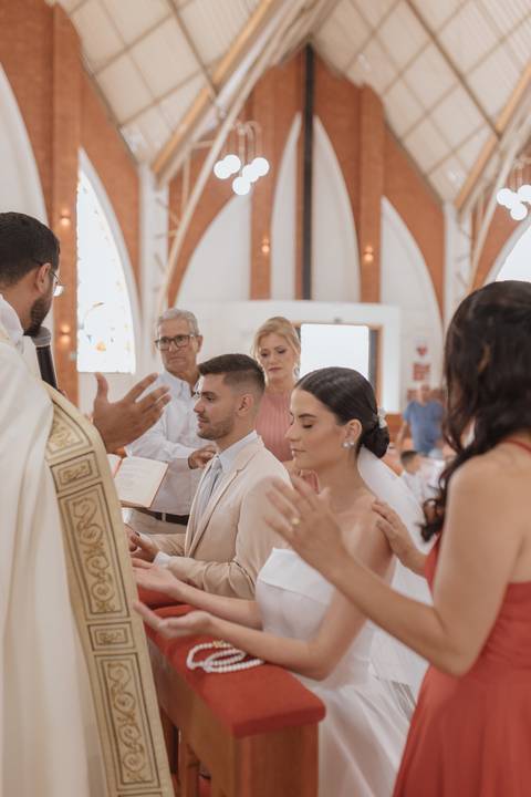 Inspiração de casamento intimista na igreja '