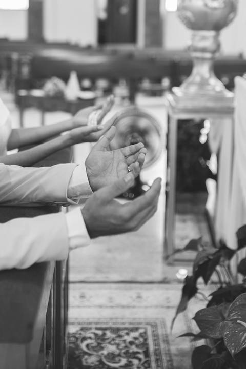 Inspiração de casamento intimista na igreja '