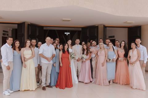 Inspiração de casamento intimista na igreja '