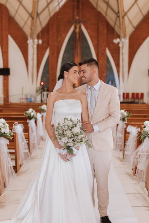 Inspiração de casamento intimista na igreja '