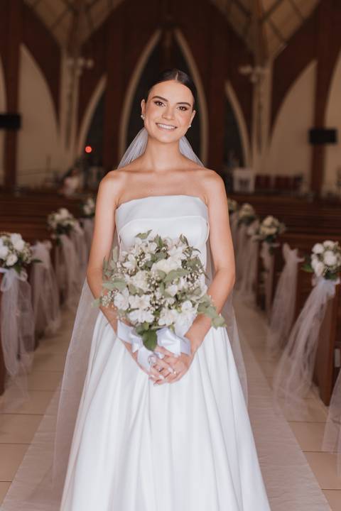 Inspiração de casamento intimista na igreja '
