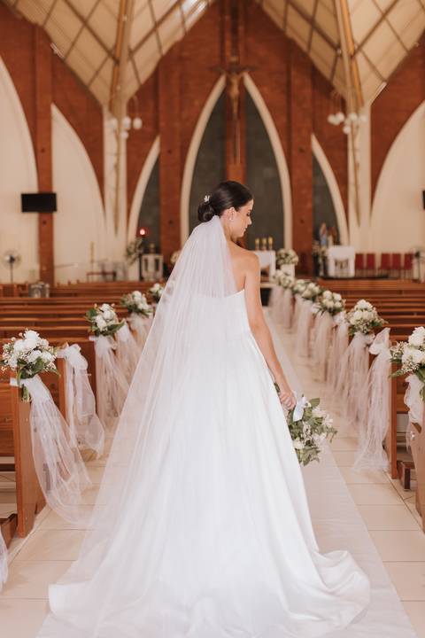 Inspiração de casamento intimista na igreja '