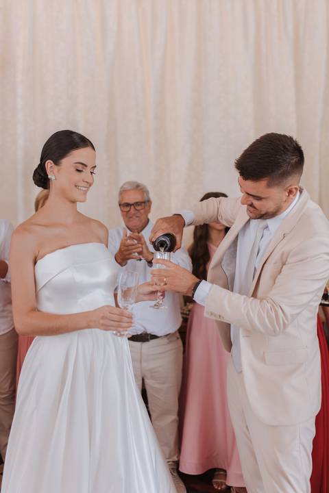 Inspiração de casamento intimista na igreja '