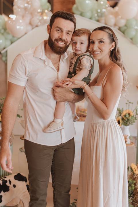 Aniversário infantil com tema de fazenda'