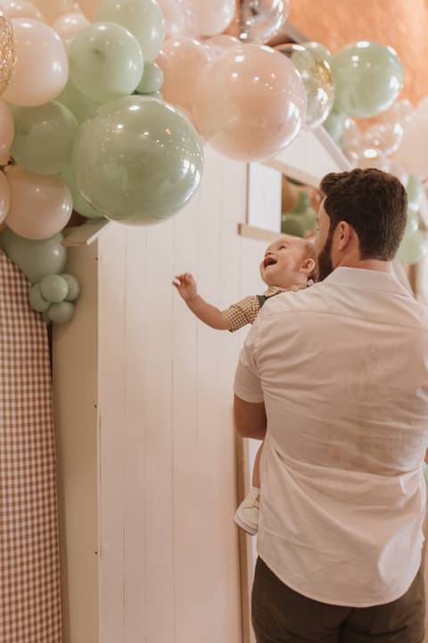 Aniversário infantil com tema de fazenda'