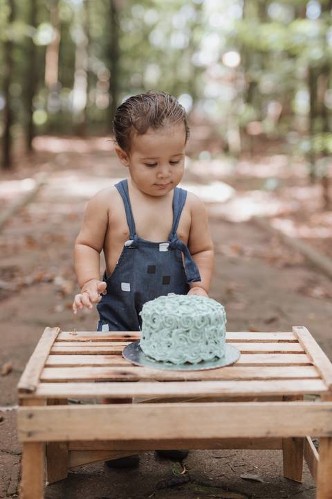 Smash the cake no campo'