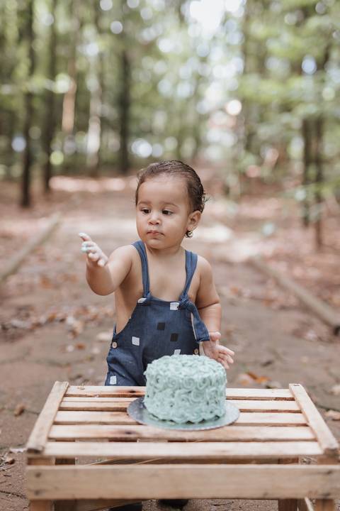 Smash the cake no campo'