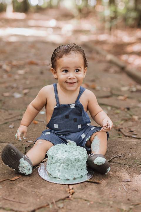 Smash the cake no campo'