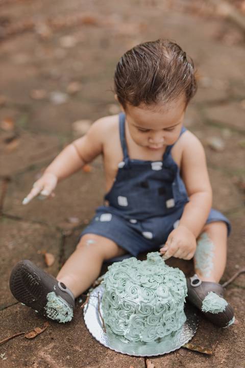 Smash the cake no campo'