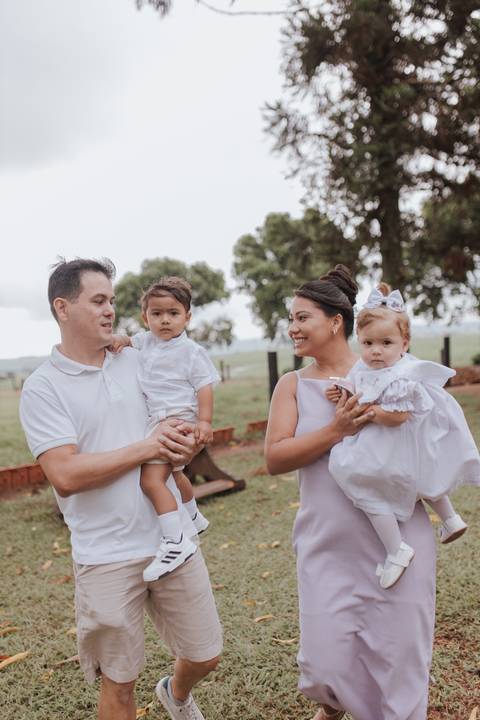 Aniversário de 1 ano com tema de lavanda'