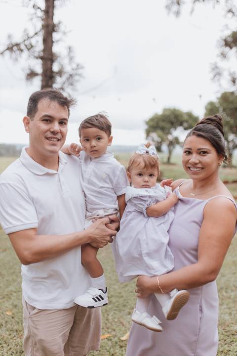 Aniversário de 1 ano com tema de lavanda'