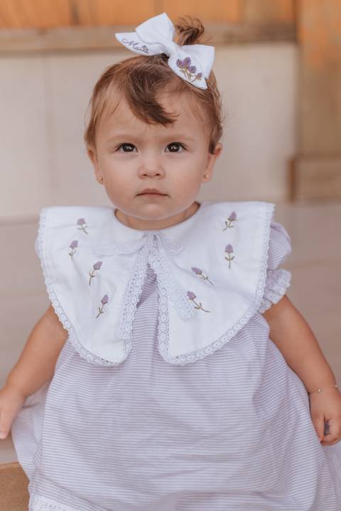 Aniversário de 1 ano com tema de lavanda'