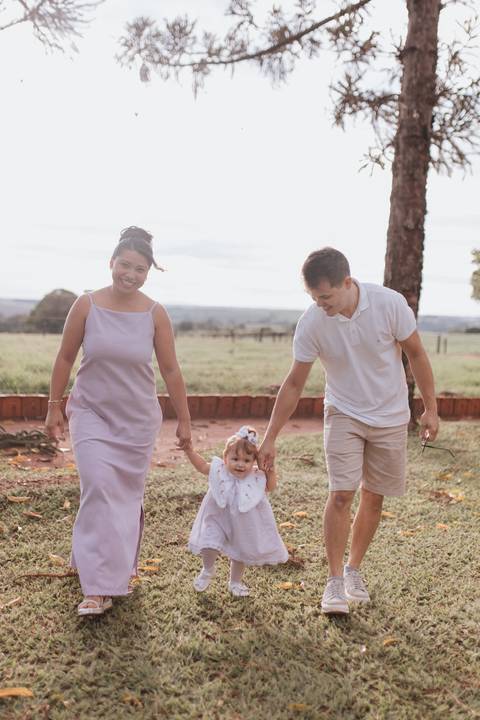 Aniversário de 1 ano com tema de lavanda'