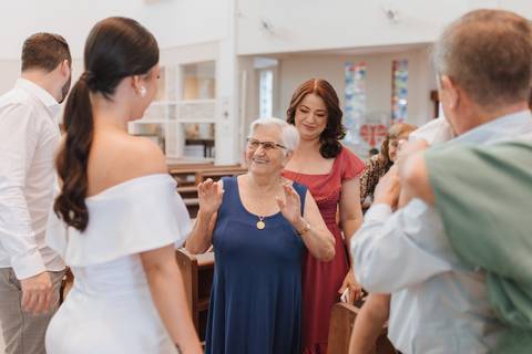 Inspiração de casamento intimista na igreja '