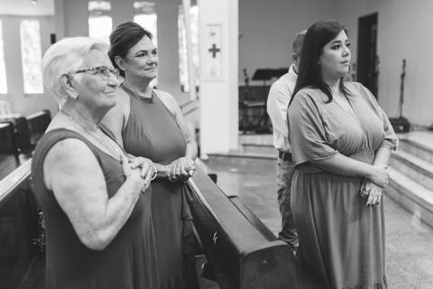 Inspiração de casamento intimista na igreja '