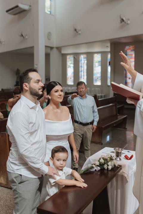 Inspiração de casamento intimista na igreja '