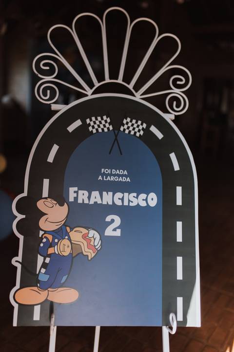 Aniversário de 2 anos com tema de Mickey'