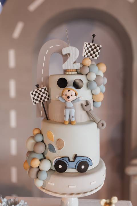 Aniversário de 2 anos com tema de Mickey'