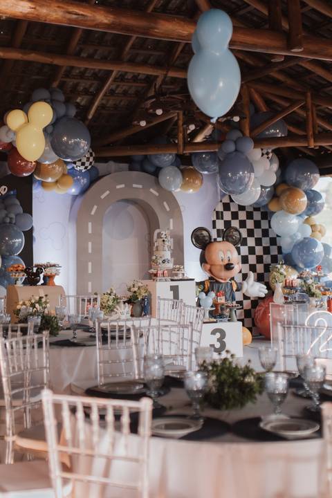 Aniversário de 2 anos com tema de Mickey'