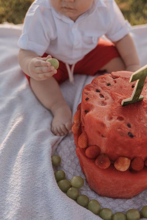 smash the cake no campo'