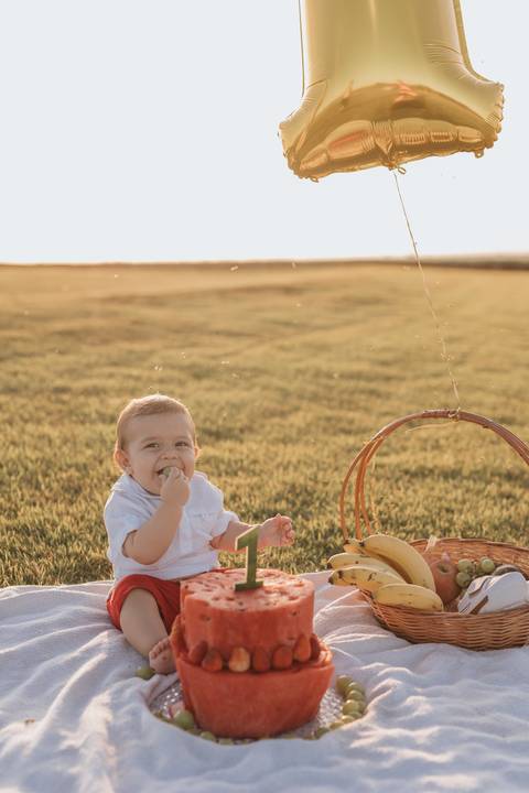 smash the cake no campo'